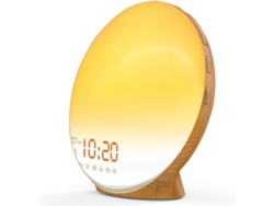 2026-reloj Despertador Led Con Simulación Amanecer, Radio Fm, 7 Colores Y Sonidos Naturales, Regalo Ideal