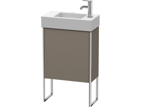 DURAVIT XSquare Vanity unit vertical 48.4x24.0 cm, 1 puerta, colgado a la derecha, 1 estante de vidrio, para el lavabo Vero Air 072450