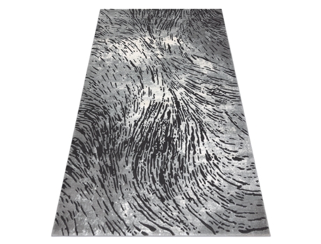 Alfombra Zara 0W3983 P50 520 - Structural Dos Niveles de Vellón Gris/Beige (80 x 150 cm)