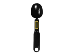 Cuchara De Cocina Digital Negra De 500 G/0,1 G, Báscula Electrónica Lcd, Taza Medidora Con Precisión De 0,1 G.