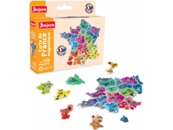 Puzzle JEUJURA Mapa de Francia