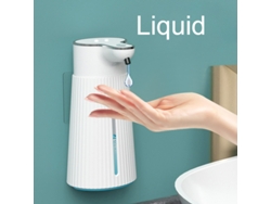 Dispensador De Jabón Automático (líquido) De 400 Ml, Recargable Por Usb, Con Sensor Infrarrojo Inteligente.