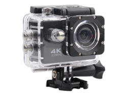 Cámara De Acción Deportiva Exterior 2 Pulgadas 4k Hd Con Estuche Impermeable Y Kit De Extensión