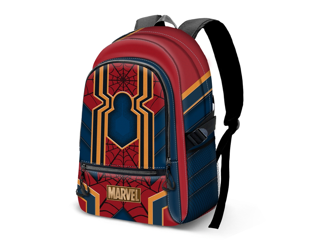 Marvel Spiderman Drop Mochila Fight FAN 2.2, Rojo KARACTERMANIA