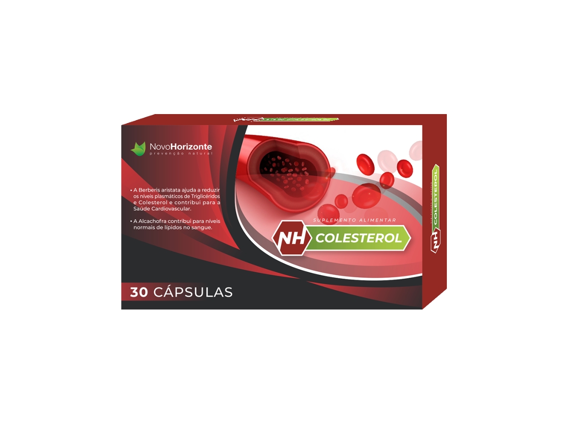 Colesterol Nh 30 Cápsulas NUEVO HORIZONTE