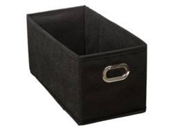5five - cesta de tela mix n modul 15x31cm negra
