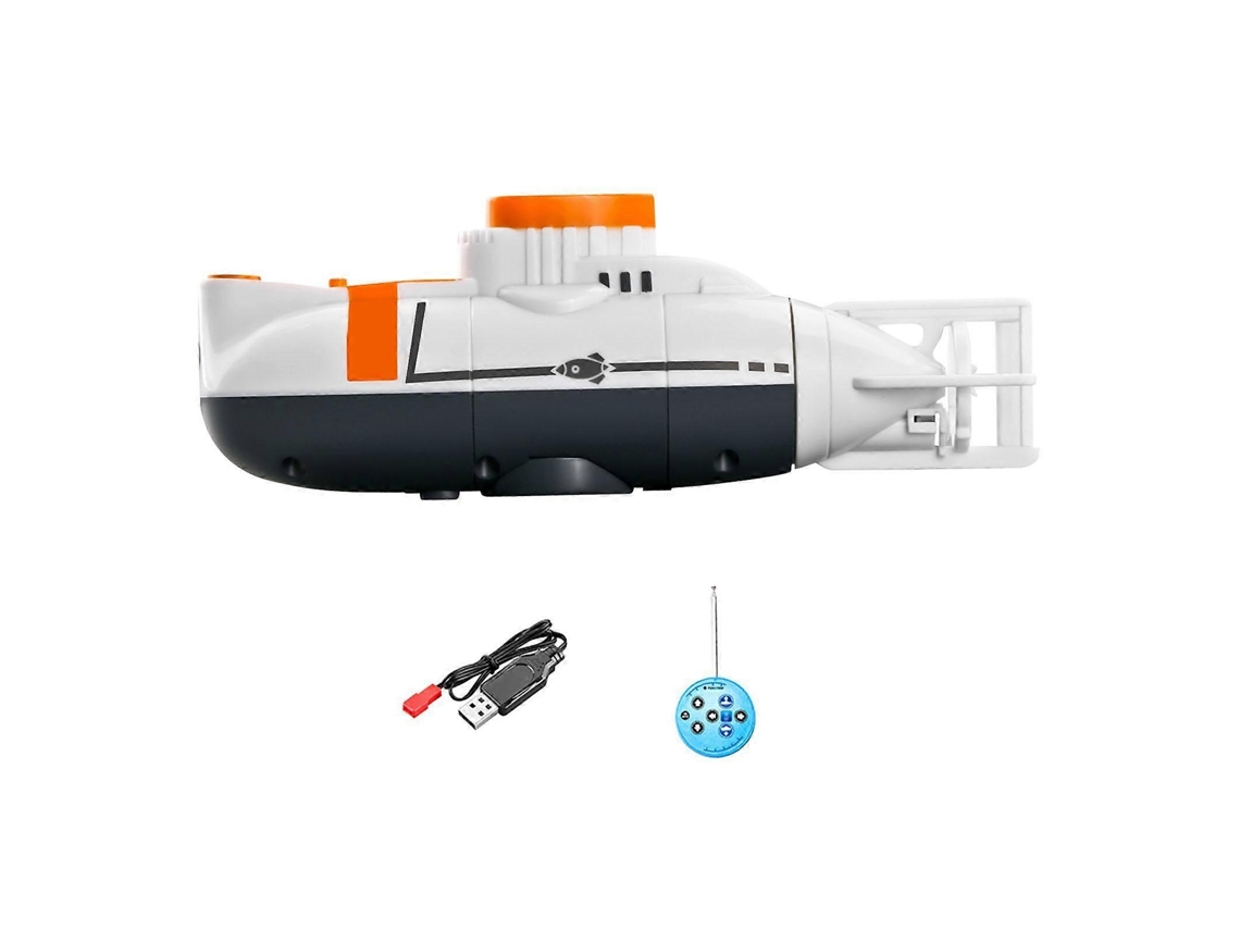 Mini submarino RC de juguete acuático, alta velocidad, simulación de juguete acuático de verano, submarino de juguete Rosewell