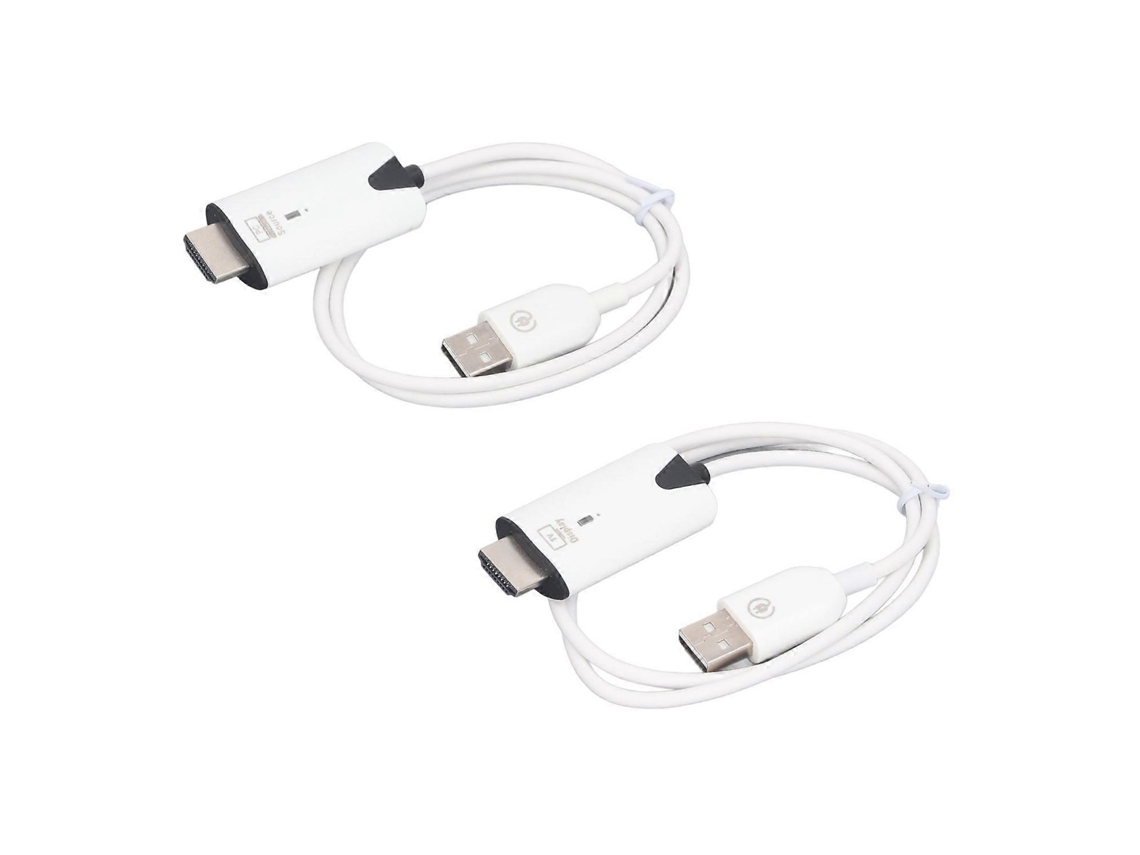 Transmisor y receptor de interfaz multimedia inalámbrico Yunzii HD 1080p, alcance de 30 metros, conexión rápida y eficiente.