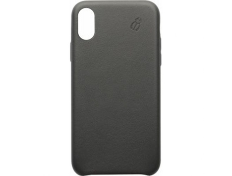 Funda para iPhone XS BEETLECASE Piel Negro