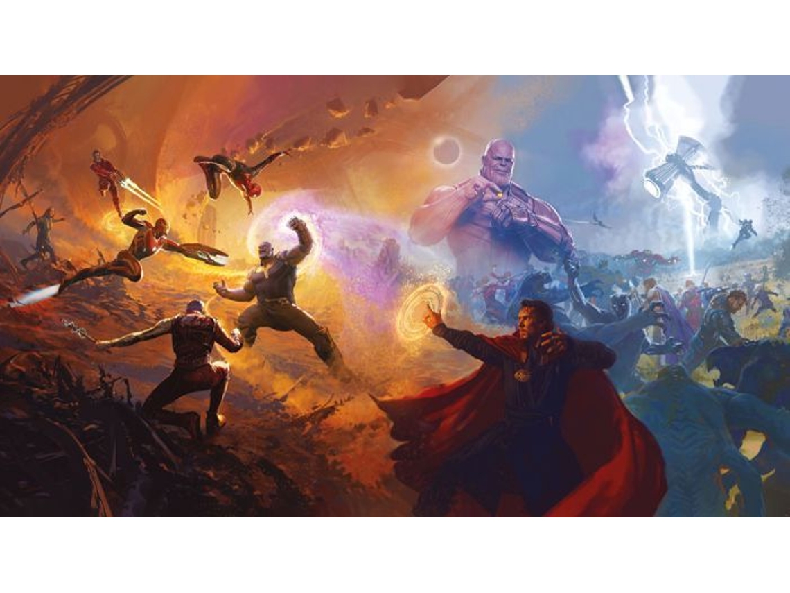 Papel De Pared Panorámico Los Vengadores Multicolorido 500 X 280 Cm 612061 Sanders Sanders
