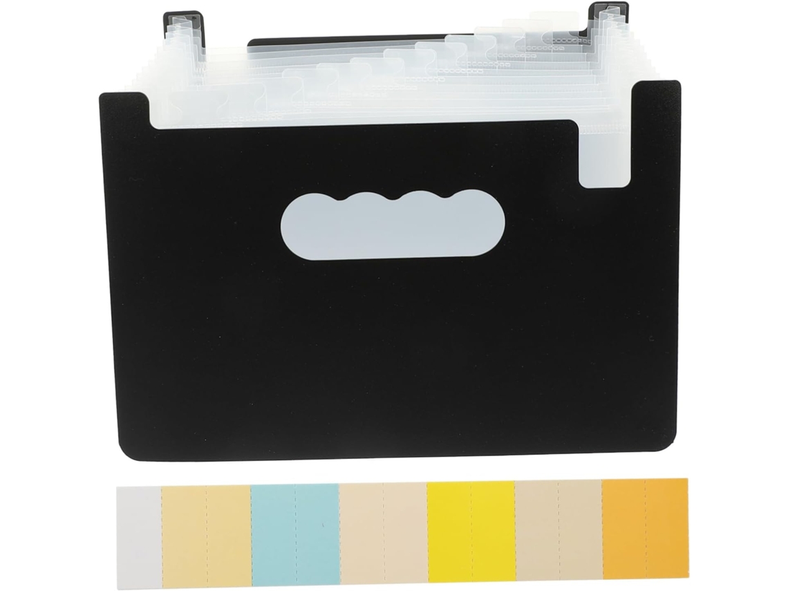 Organizador De Recibos Práctico, Compacto, Para Documentos Y Entradas.