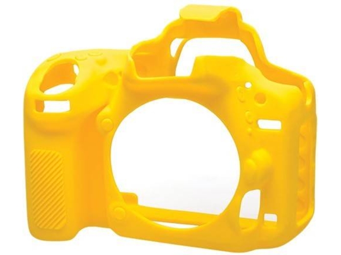 Funda silicona EASYCOVER Nikon D750 Amarillo
