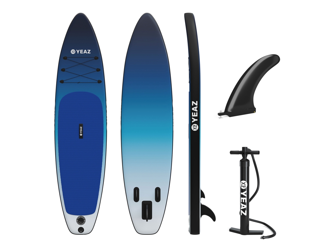 Conjunto de Paddle Surf YEAZ Ocean Beach Exotrace (305x78x15 cm)