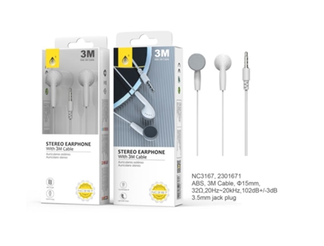 Auriculares Con Cable ONEPLUS Nc3167 (Blanco)
