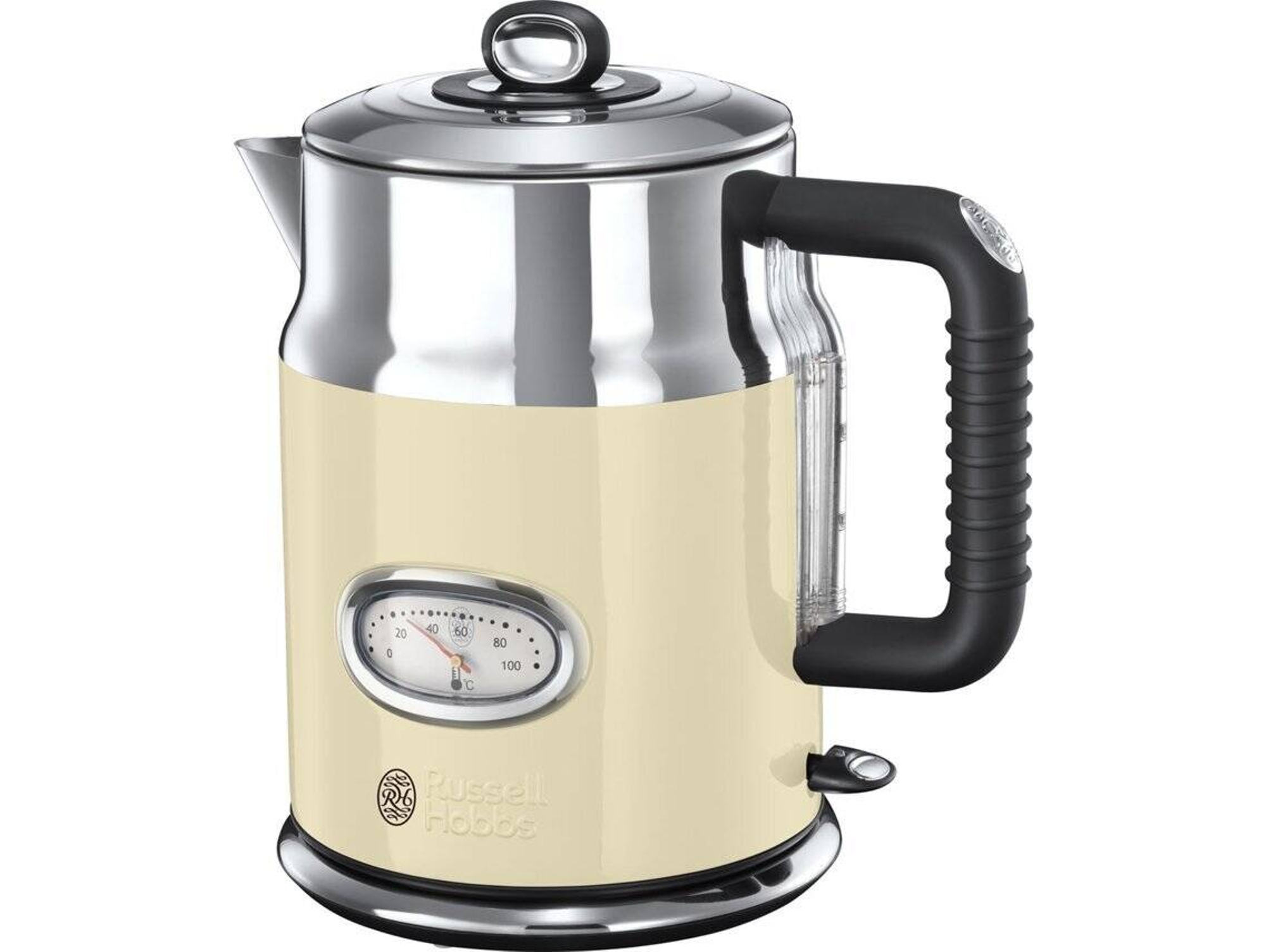 Hervidor Eléctrico RUSSELL HOBBS Cream (2400 W - 1.7L)