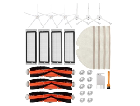 Kit de peças de reposição com 30 peças para roborock s5 s6 e20 e25 e35 s50