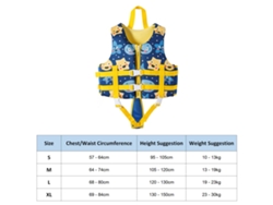 Chaleco Salvavidas De Neopreno Para Niños Para Deportes Acuáticos, Pesca, Piragüismo Y Natación.