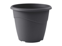 Maceta EDA Marina Redondo Gris oscuro Polipropileno (Ø 40 x 33,7 cm)
