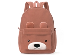 Mochila infantil, mochila escolar, mochila de gran capacidad beige