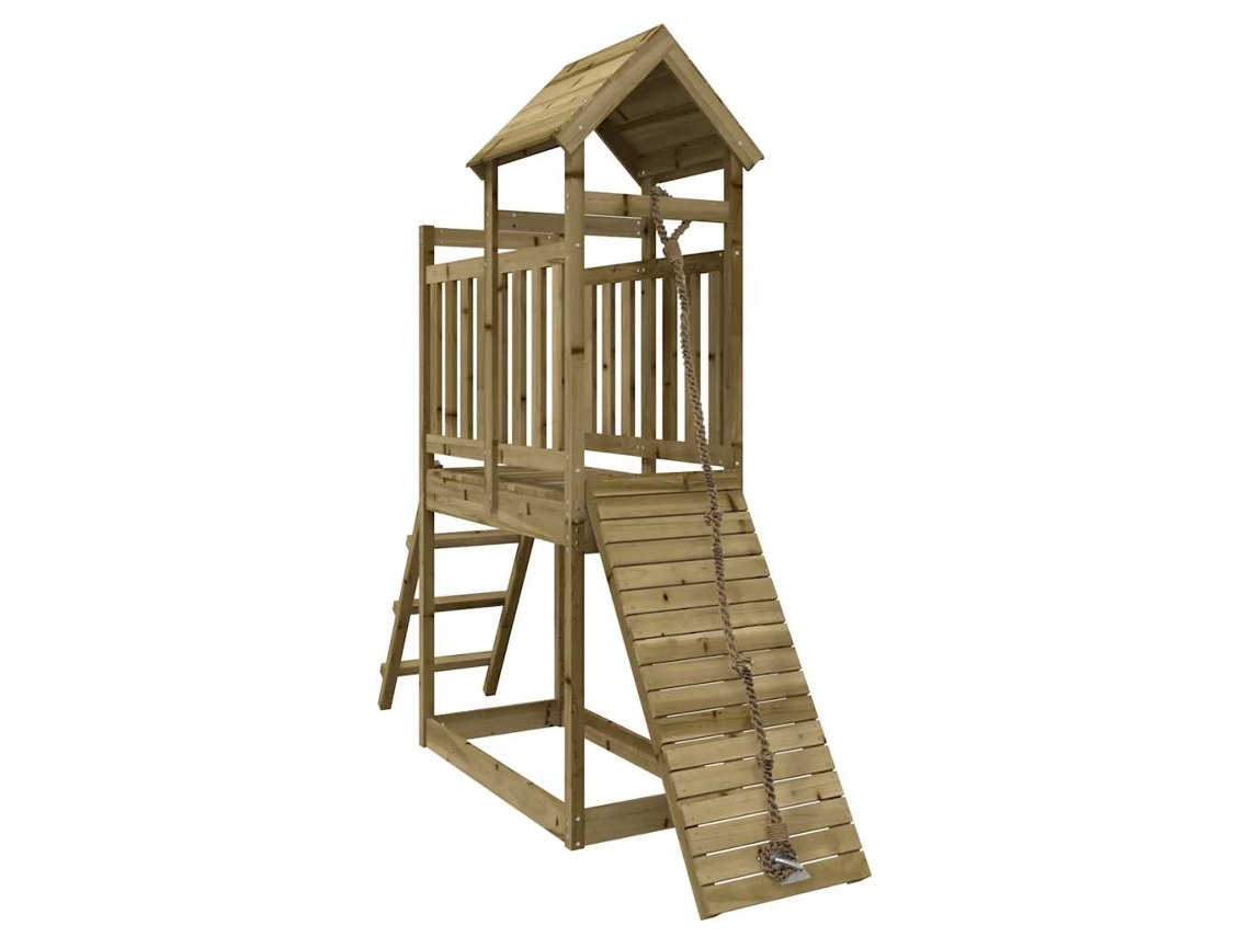 Casa De Juegos VIDAXL Marrón Impregnated Pine Wood