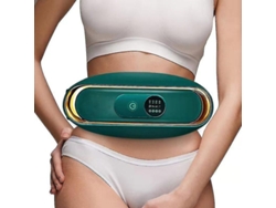 Dispositivo Vibratorio Reductor De Grasa Vzg Con Compresión Caliente Y Modos Automáticos Para Uso Doméstico Femenino.