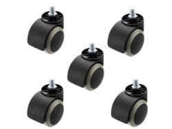 Ruedas Tornillo 5 Piezas Para Muebles Ideal Para Uso