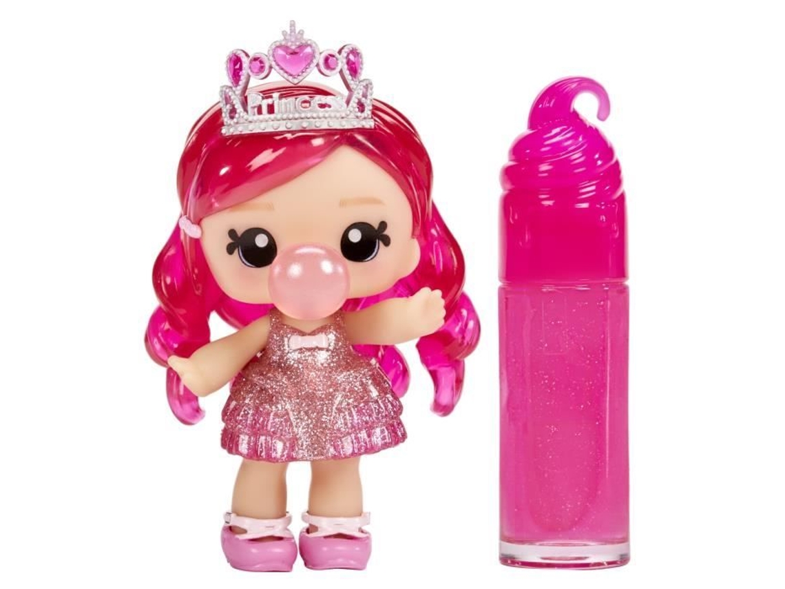 Yummiland 1 Muñeca de 10 cm y brillo labial brillante para crear Bianca sabor chicle a partir de 4 años Lol Surprise!