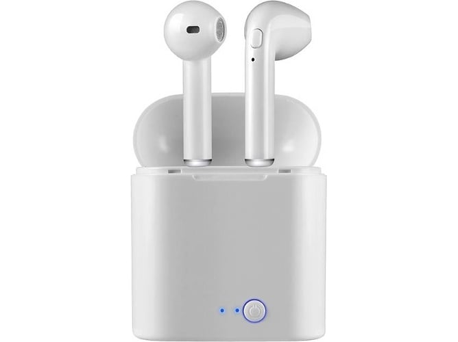Auriculares Bluetooth True Wireless Bluetooth True Wireless (In Ear - Micrófono - Blanco)