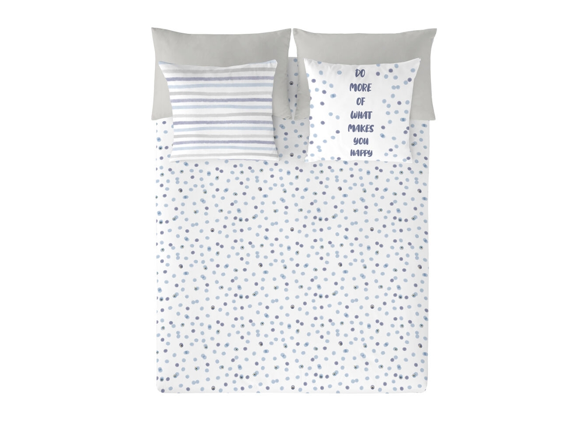 Funda de Edredón POPCORN Isis (Algodón - 220 x 220 cm)