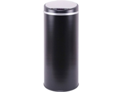 Cubo de Basura KITCHEN MOVE (Negro Mate - Acero Inoxidable - 42 L)