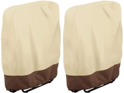 Funda para silla plegable Zero Gravity, impermeable, antipolvo y resistente a los rayos UV, 82 x 93 cm, 2 unidades