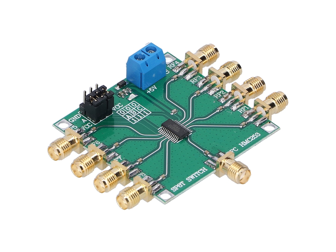 Módulo de interruptor RF 1 abierto 8 HMC253 Comunicación eléctrica por radio DC-2.5 GHz Componente electrónico