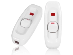Omni-interruptor De Cable Rocker Para Lámpara, Interruptor En Línea On/off, 2 Piezas 250v 10a Para Lámparas De Mesa Y Pared