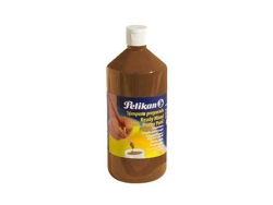 Pelikan Gouache Botella 1000 Ml, 742/1L Nº 190 Siena Tostada