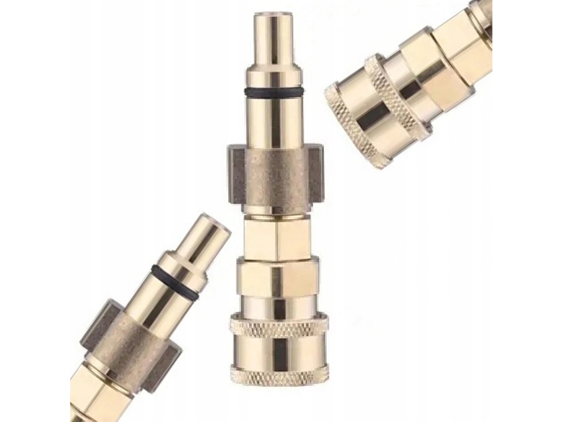Adaptador para hidrolimpiadora de alta presión Lavor QC de 1/4'' – Construcción sólida | Máx. 160 bar | Compatible con Lavor