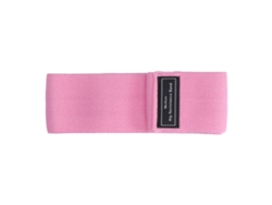 Banda De Resistencia Rosa Antideslizante Y Ligera Unisex Para Piernas Y Pantorrillas, Ideal Para Principiantes.