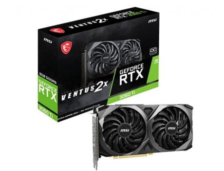 Tarjeta Gráfica MSI GeForce RTX 3060 Ti (NVIDIA - 8 GB GDDR6)