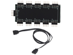 Concentrador Rgb De 10 Canales Para Computadora, Cable De Extensión Para Ventilador Rgb De Placa Base Mod Pc 12v 4 Pines