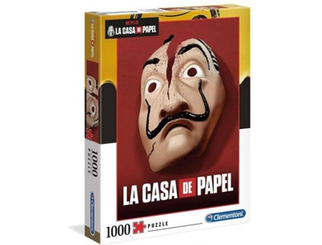 Puzzle CLEMENTONI Casa de Papel (1000 Piezas)