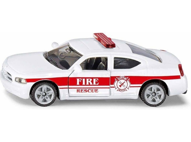 Coche de Comandos SIKU de Jugar Bomberos USA (Edad Mínima: 3 - Transportes)