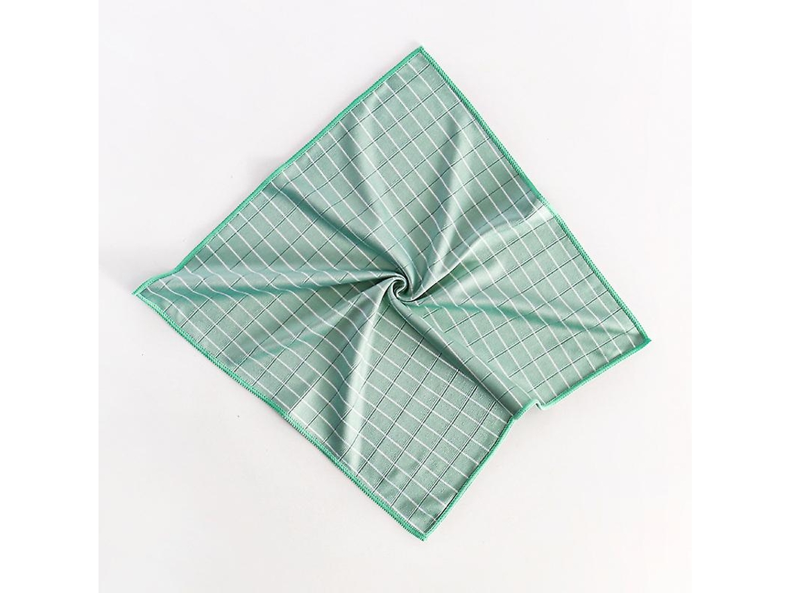 Rebe-6 Paños De Microfibra De Bambú Para Limpiar Ventanas Espejos Azulejos Cuerpo Hogar Baño Sin Rayas
