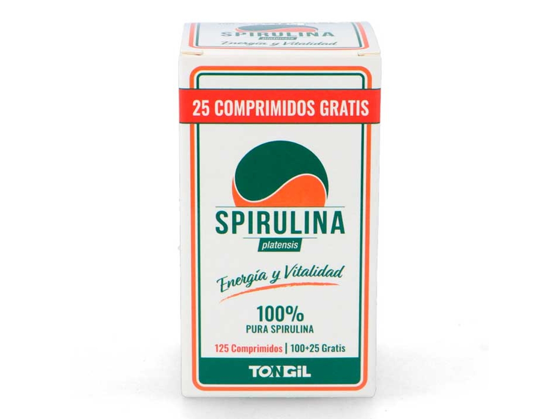 Complemento Alimentar TONGIL Nutriorgans Spirulina (100 comprimidos)