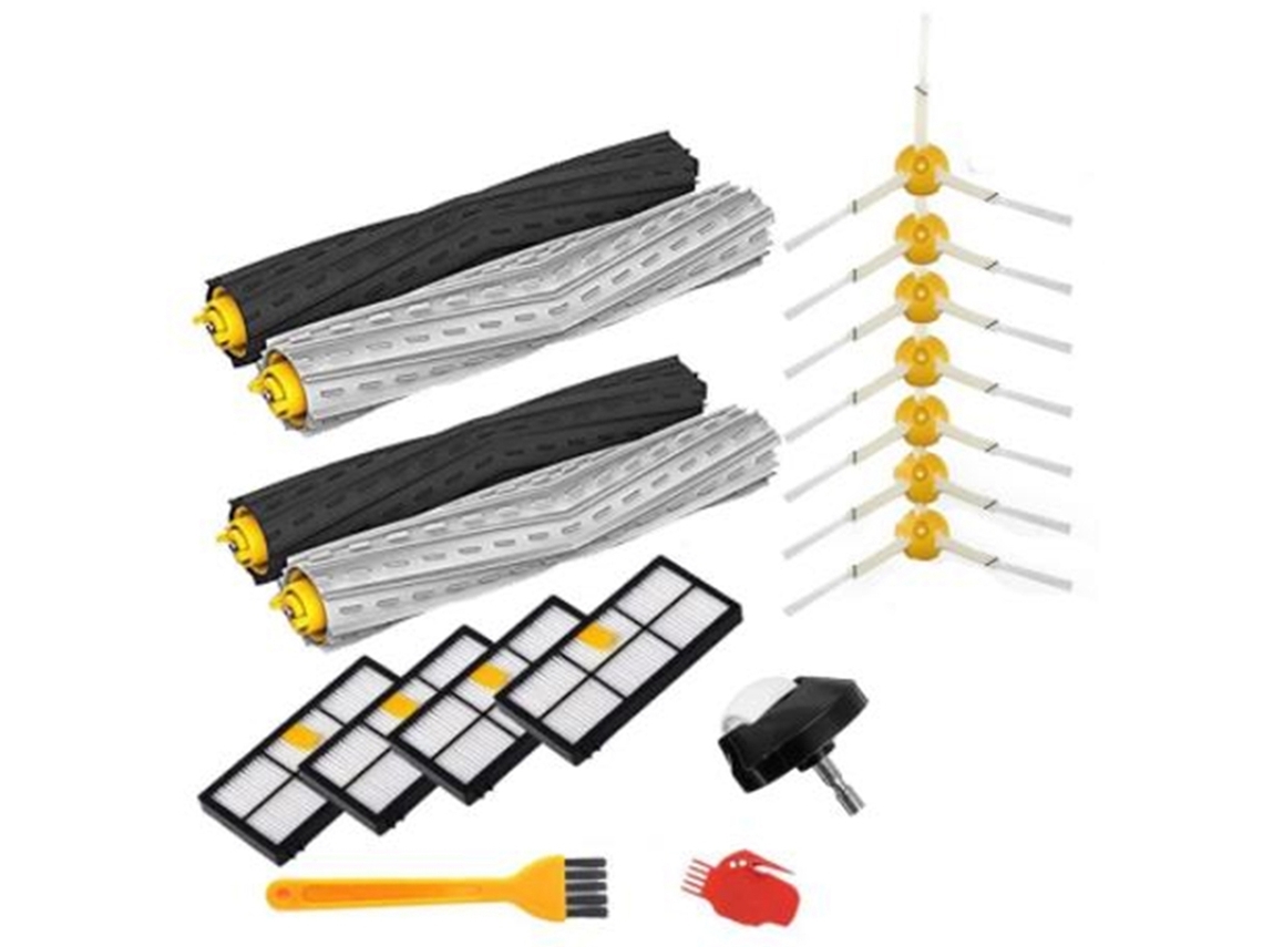 Para Irobot Roomba 805 860 861 865 866 885 960 Series Kit de repuesto cepillo filtros Hepa repuestos