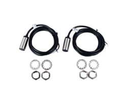2 Sensores De Proximidad Inductivos De 4 Mm Pnp No De 3 Cables Para Detector De Metales En Automatización