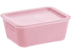 Caja de Almacenamiento CEP Bella 4 22 Litros Rosa Claro