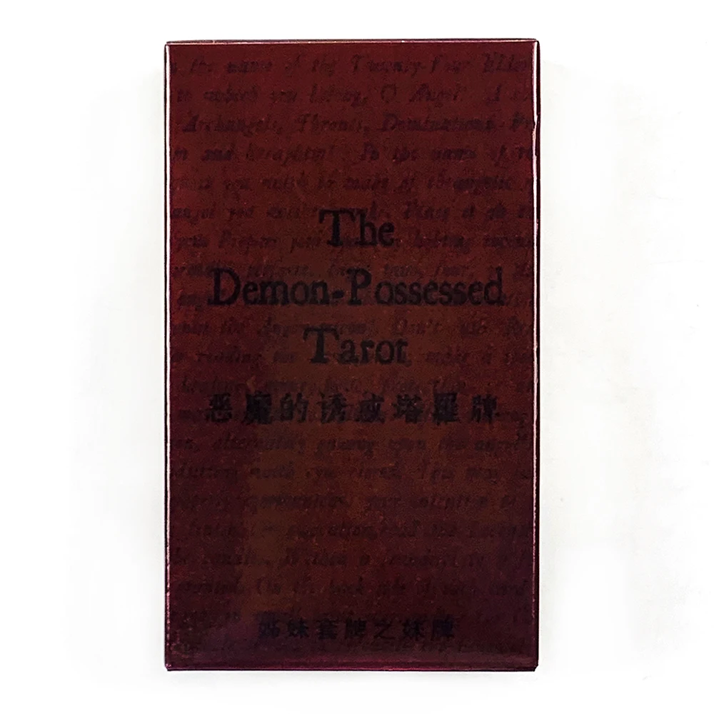 (estilo 1) Jogo De Tarô Retrô Com 78 Cartas Para Invocação De Anjos/possessão Demoníaca - Novo