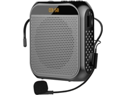 Amplificador de Voz Portátil para Profesores Amplificador Personal Recargable de 2200 Mah con Micrófono y Altavoz para BISBISOUS