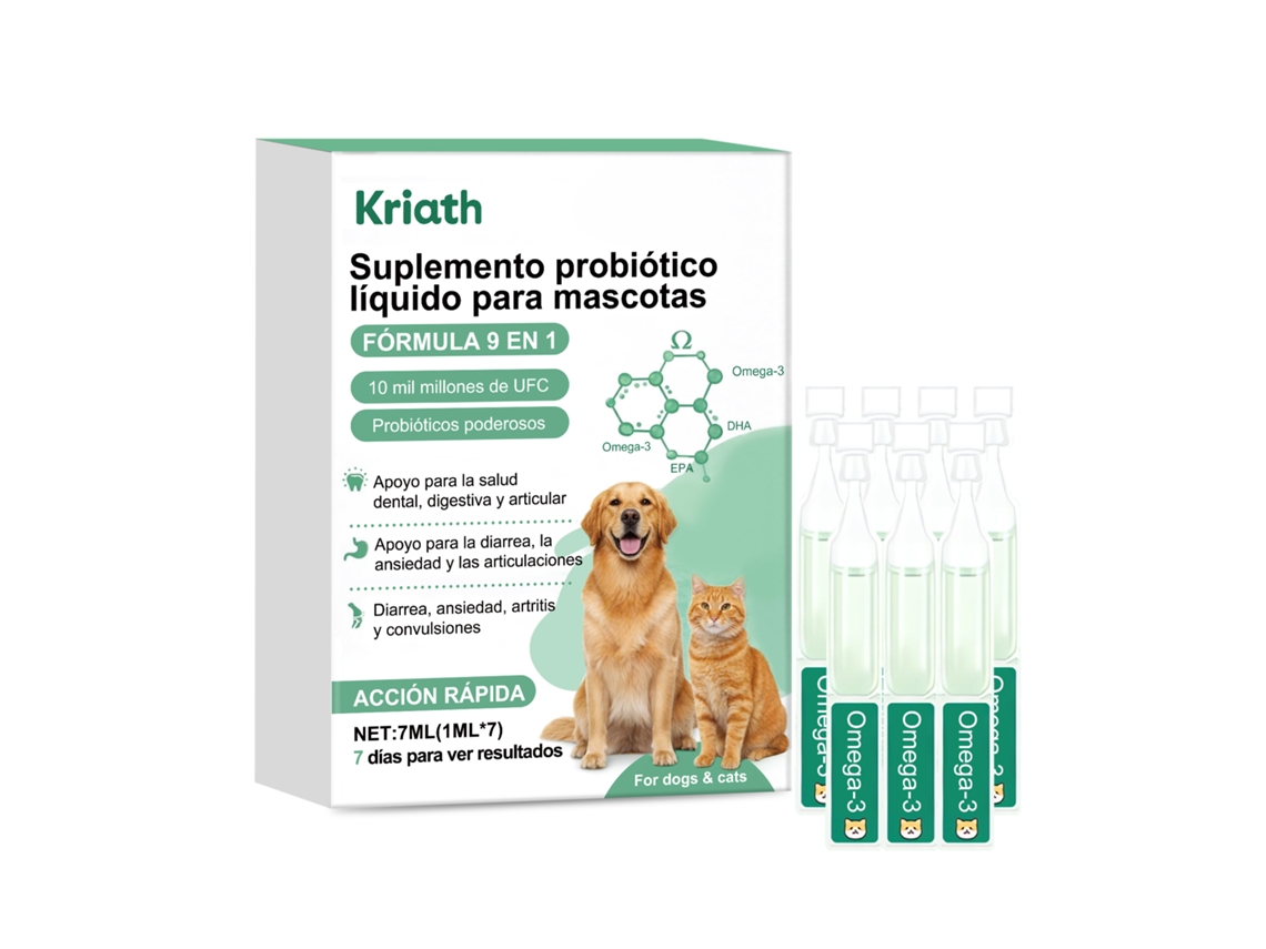 Suplementos probióticos para mascotas