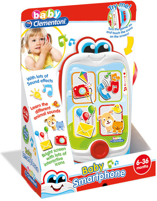 Juguete Clementoni Baby smartphone bebé con sonido a partir de 10 14948