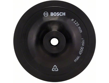 Plato de Lijado BOSCH para Taladros - 125 mm - Sistema de Apriete